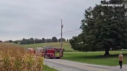 Multiple police officers shot at a farm house in York County
