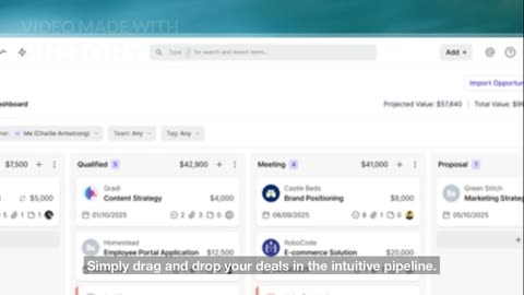 Visual Sales Pipeline for Small Business | Capsule CRM Demo