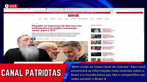 urgente!! BARROSO VAI RENUNCIAR DO STF!! LULA PROMETE EMABAIXADA NA EUROPA! GRANDE NOTÍCIA