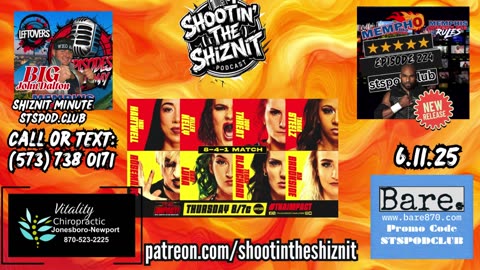 SHIZNIT MINUTE 6.12.25-BT talks TNA IMPACT! !
