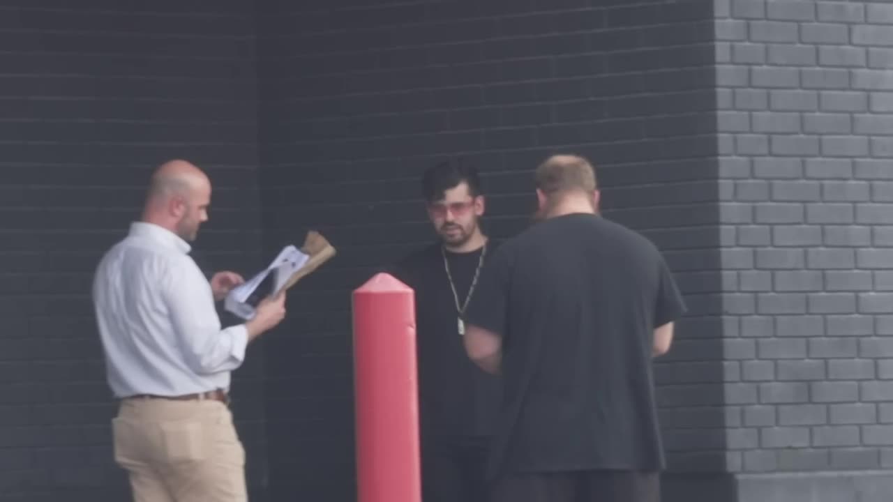 Pred Gets Caught Talking To CHlLD At HIS JOB By The Future Attorney General Of Texas (Round Rock TX)