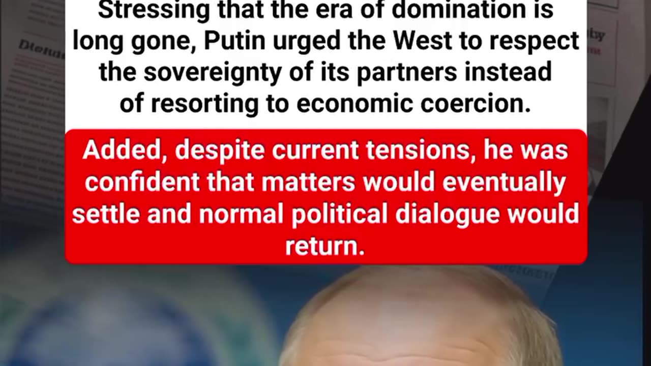 Putin tells Washington