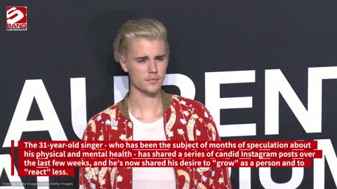 Justin Bieber wants to fix his 'anger issues'