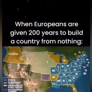 When Europeans are given a country..