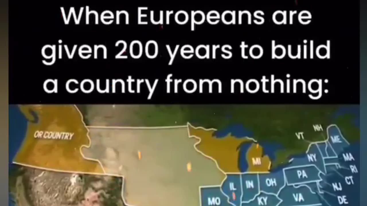 When Europeans are given a country..