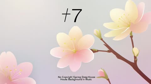 (Instrumental) [No Copyright Spring Deep House Background music] #7
