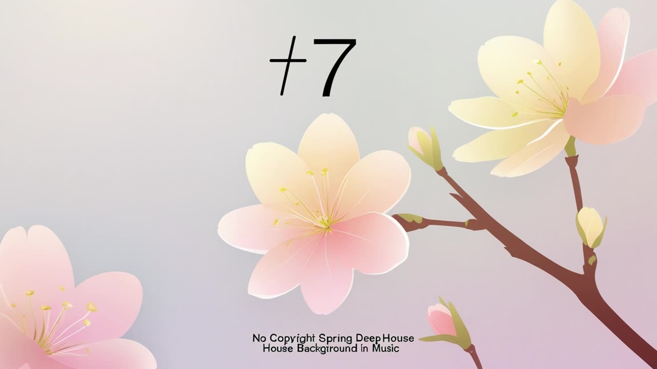 (Instrumental) [No Copyright Spring Deep House Background music] #7