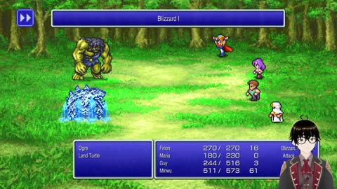 playing Final fantasy II