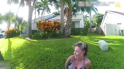 Woman KICKS Officer’s BACK, Gets TASERED Hard! (1080p)
