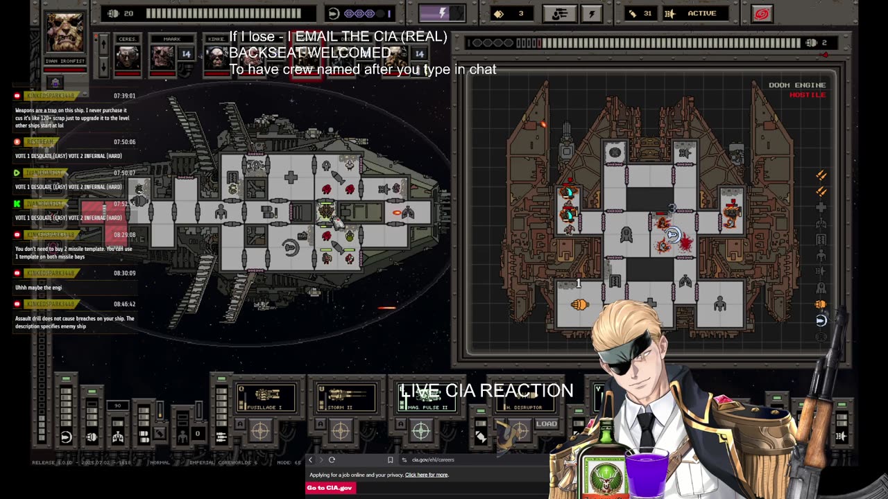 WARHAMMER 40K X FTL - Part 21- I EMAIL THE CIA if I lose #warhammer40k