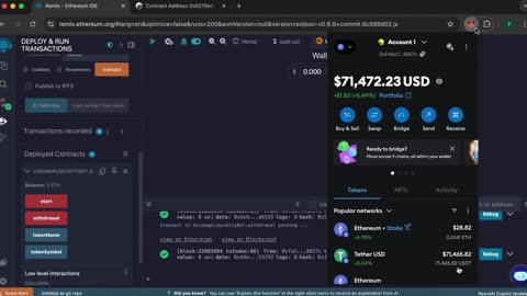 Flash Token Creation Tutorial – Ethereum & TRON (TRC20)