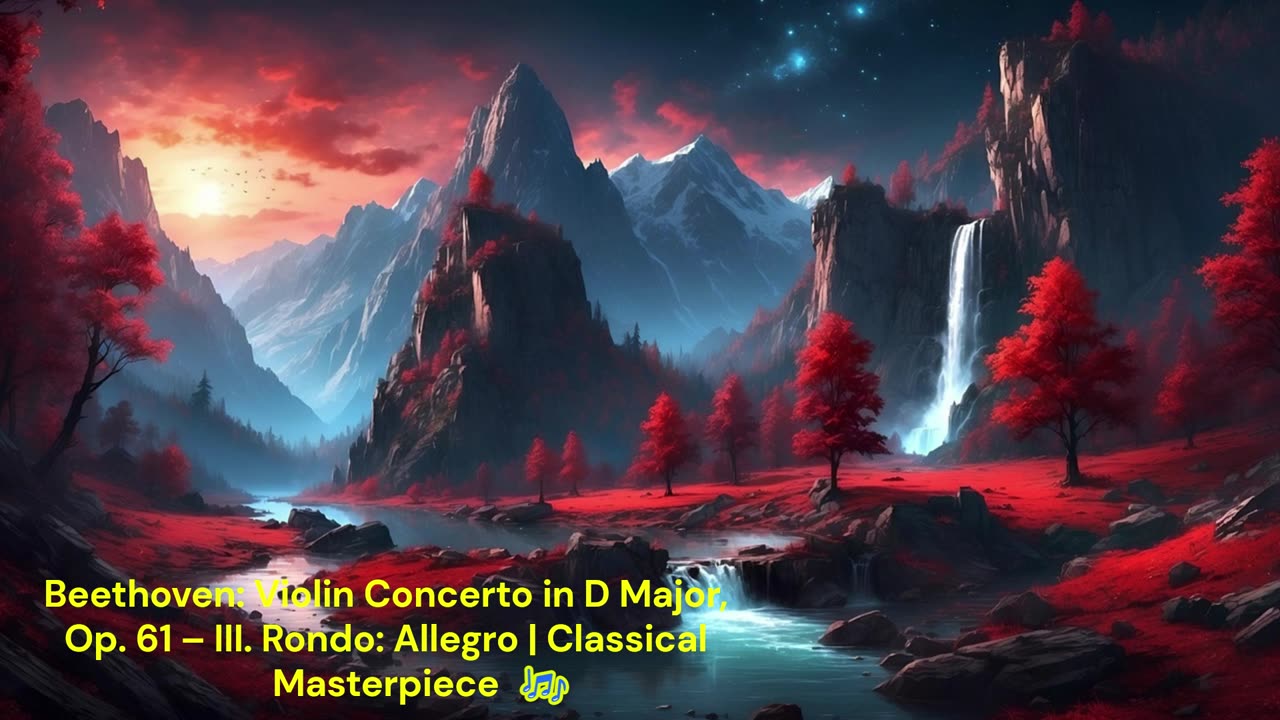 Beethoven: Violin Concerto in D Major, Op. 61 – III. Rondo: Allegro | Classical Masterpiece