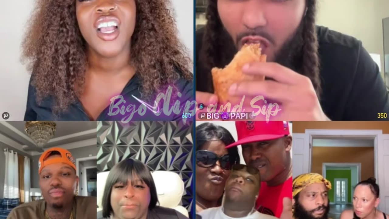 Team PK MadamLo Papi Tori n Loc Liyah Supa DreBaby Dixon 6/19/25 #bigoclipandsip