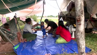 Cambodian refugees hope to return home after ceasefire