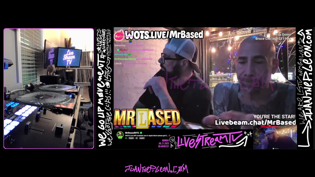 JTPFRAMINGHAM ON YT AND JUANTHEPIGEON ON KICK LIVE NOW!!!