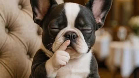 😂 Crying Laughing! This AI Puppy's Finger is INSANE, and the Ending is UNBELIEVABLE!