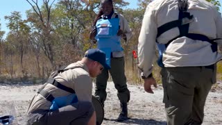 Prince Harry recreates Diana's historic landmine walk in Angola