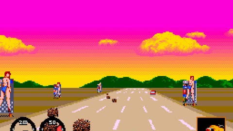 Mega Drive Longplay 153 Turbo Outrun