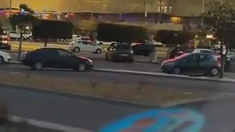 Incendio en una clínica en Cartagena, España