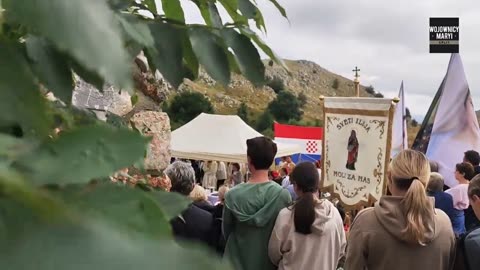 Prva misa na mjestu ukazanja - Roško polje, 2023.