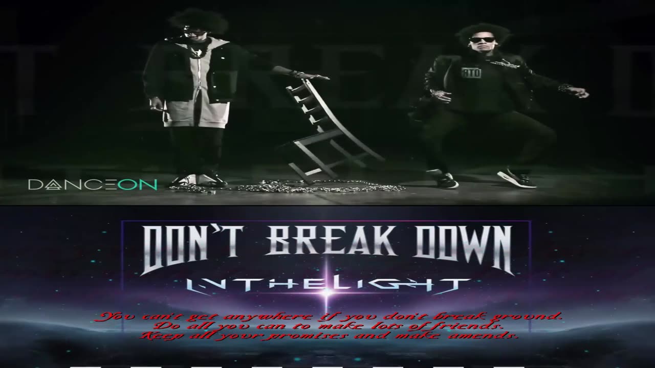 InTheLight ~ Dont' Break Down { Lyrics } Remix 1 { Dance Ver. } Christcore PC FX