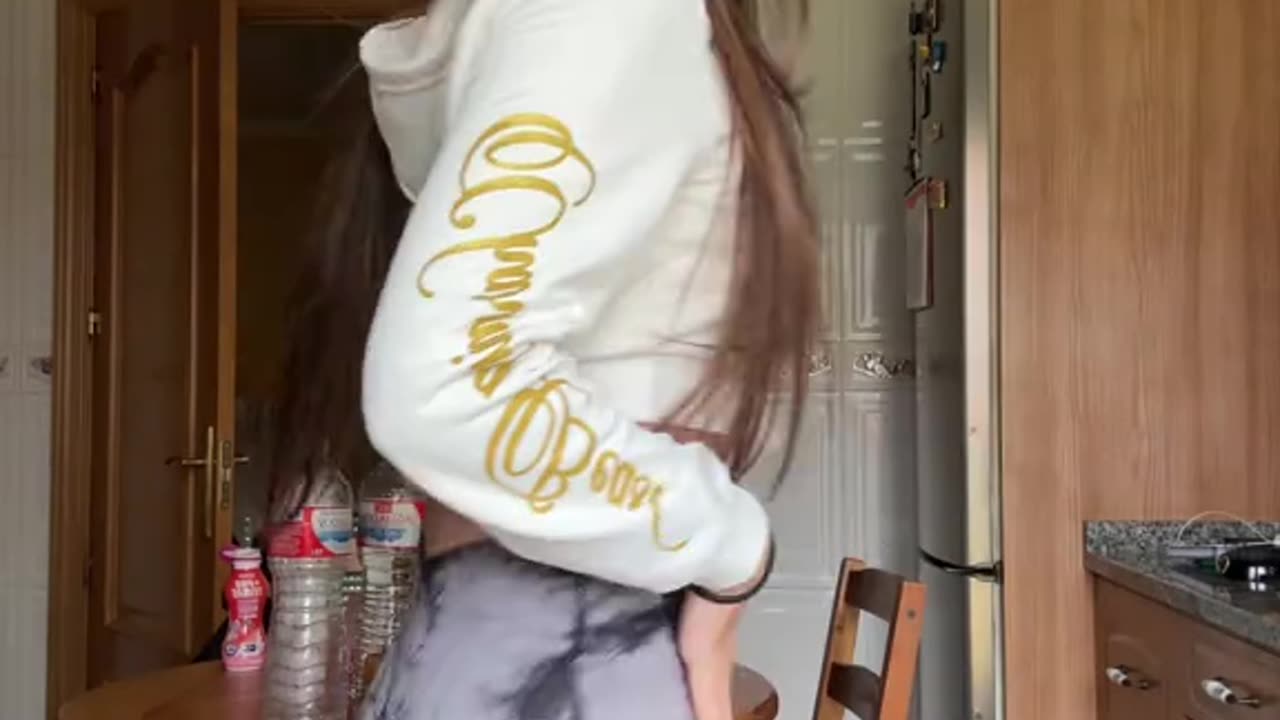 The dance of spanish tgirl is good to you