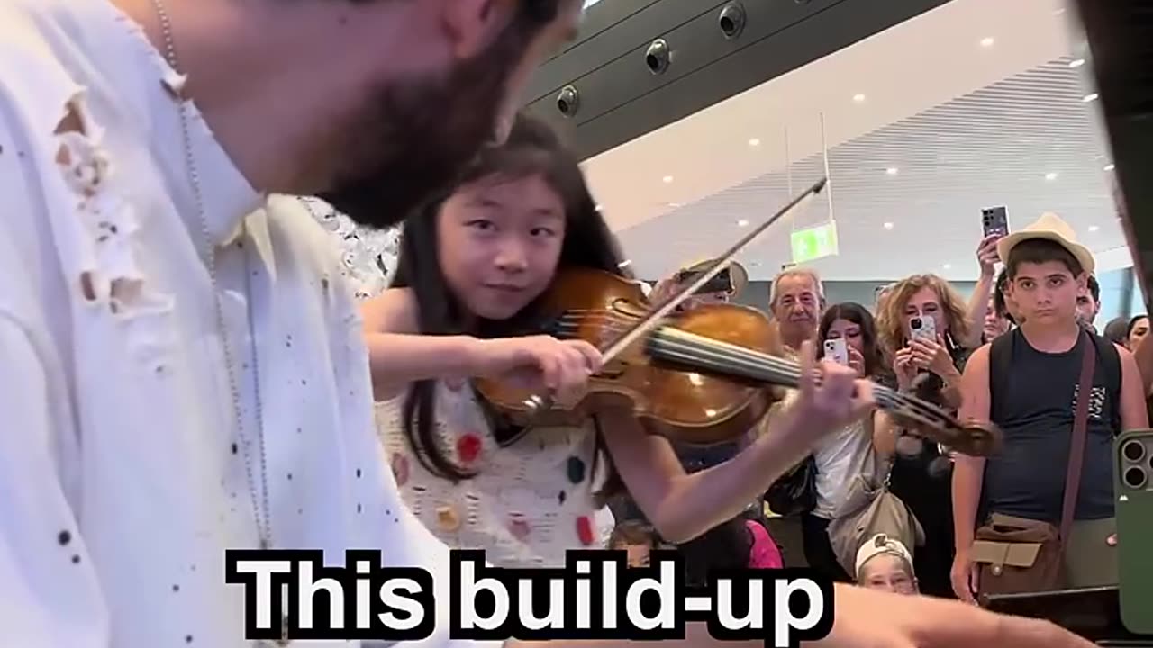 This 10 year old PRODIGY shocked the whole AIRPORT