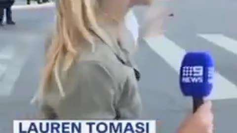 Australian journalist hit in the leg by rubber bullet in Los Angeles