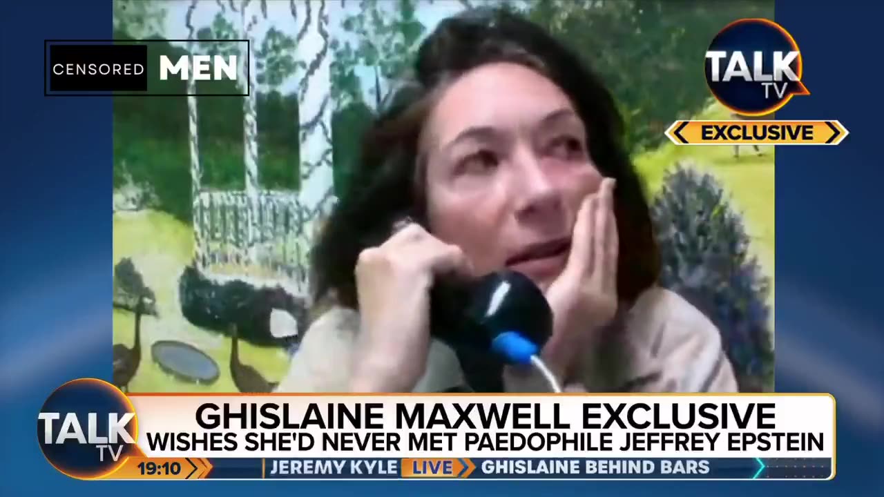 Ghislane Maxwell says Epstein was murd-red.