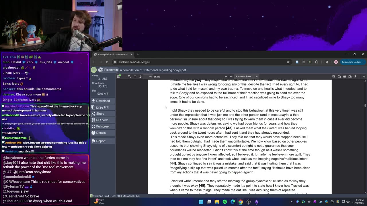 [Mirror] Destiny YouTube Stream