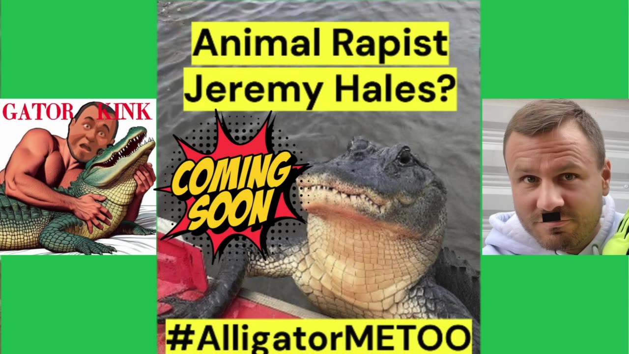 Coming Soon: Richard Luthmann Hunts Jeremy Hales in the Swamps for Alligator #MeToo Truth
