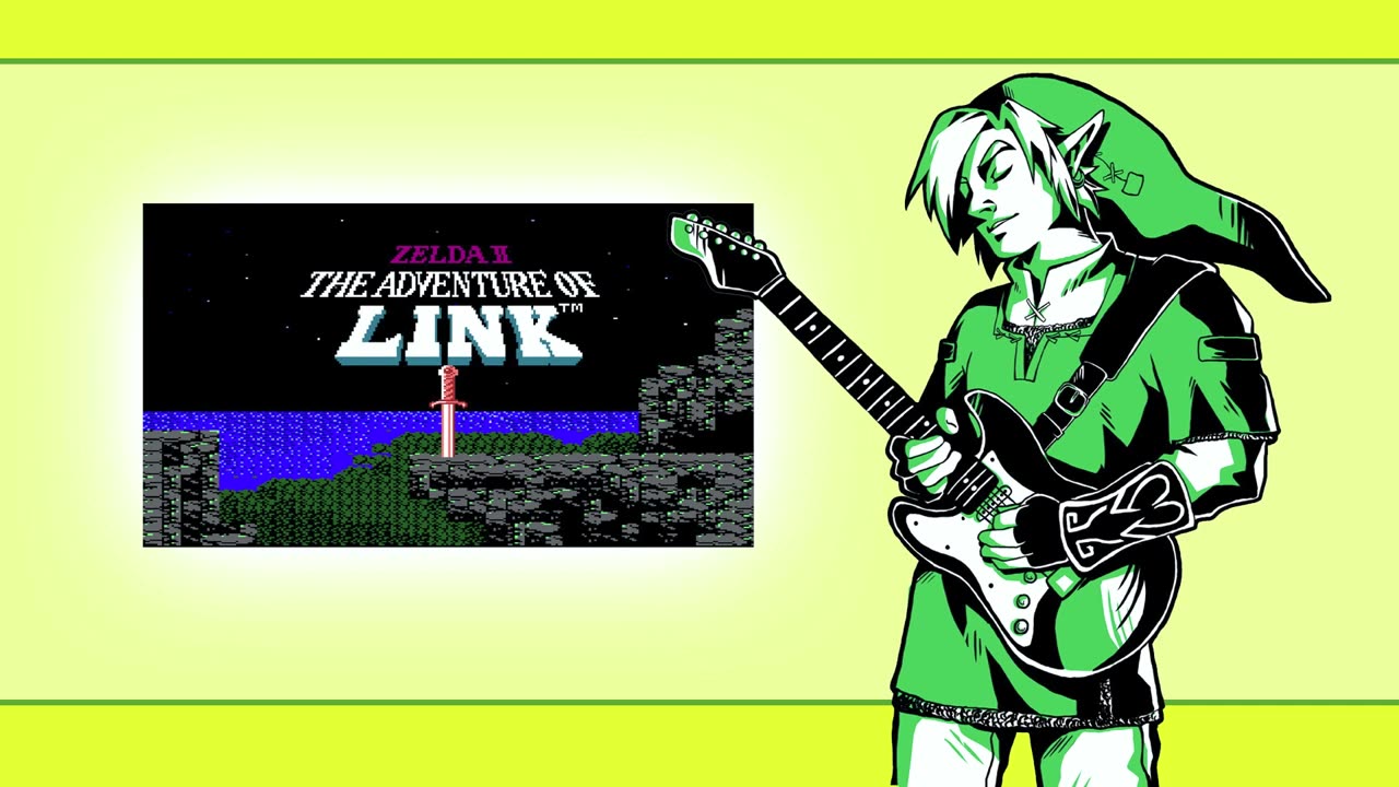 Title Theme (Zelda II_ Adventure of Link) - Zelda Series for Guitar (GilvaSunner)
