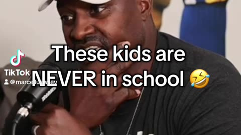 These kids are NEVER in school 🤣