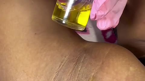 🍋 Gentle & Effective Underarm Waxing with Sexy Smooth Lemon Kiss | @waxing_with_mie