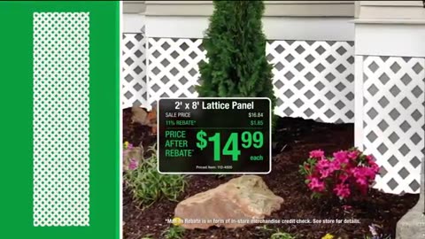 Menards 11% Rebate TV Commercial | Save Big on Outdoor Gardening!
