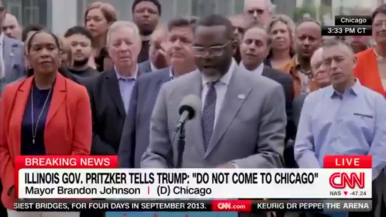 Chicago Mayor Brandon Johnson says throwing criminals in jail is “racist, immoral, and unholy,”