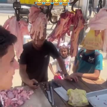 Meat being sold in Gaza markets?