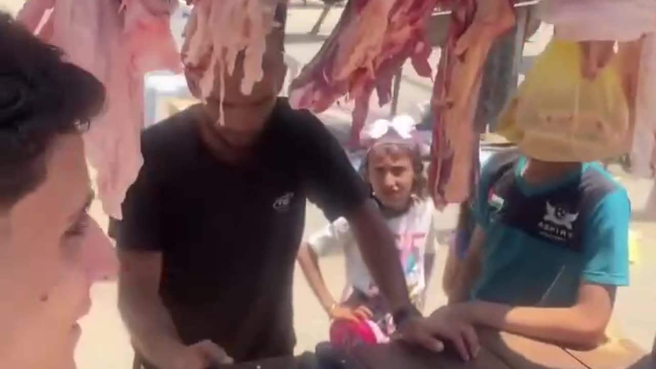 Meat being sold in Gaza markets?