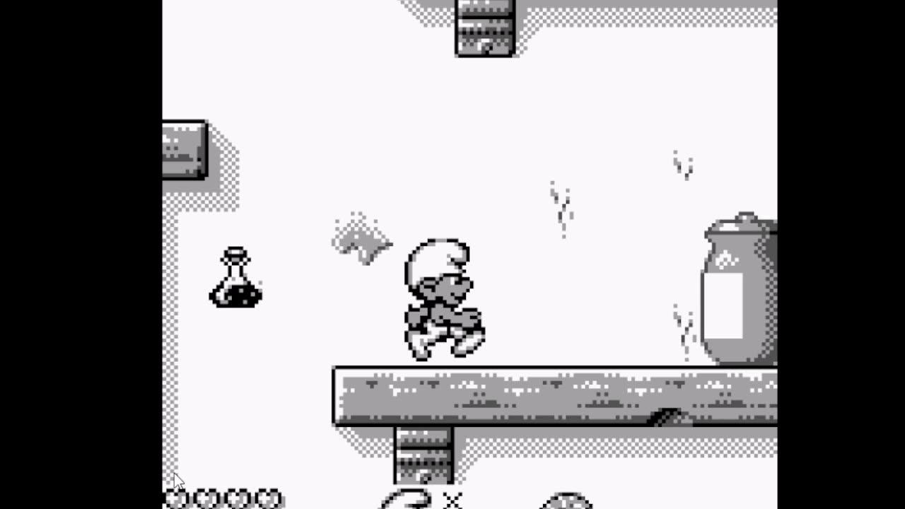 The Smurfs Nightmare #1 (Game Boy 1997)