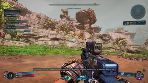 Borderlands 4: Echo Log - Coastal Bonescape: A prisoner shares their daily recitations