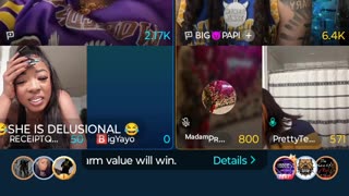 Tee Tee so mad she doxxed yayo shows his Social security card on live