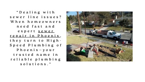 Sewer Repair Phoenix