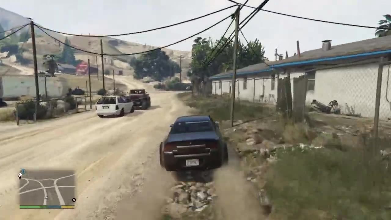 Gta V - Michael Saves Woman from being raped
