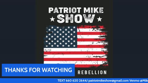 PATRIOT MIKE SHOW May 8, 2025