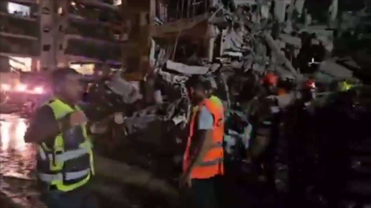 Tel Aviv is starting to look like Gaza. Cheers.🍻