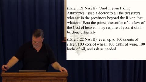 Ezra 7 & 8 – Ezra was to appoint judges who know the Torah to rule in the land. 2023
