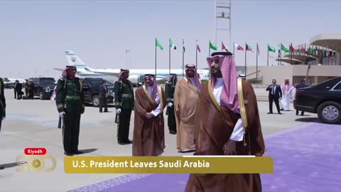 The Crown Prince personally escorted POTUS back to the airport as he departs SA