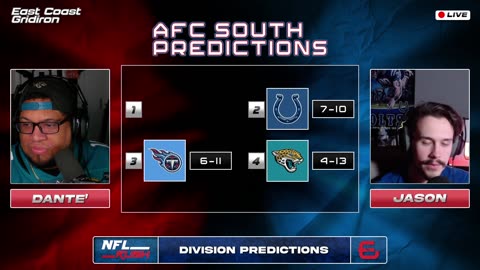 AFC & NFC South Predictions, Records & Outlook | #NFL Rush: EP 40