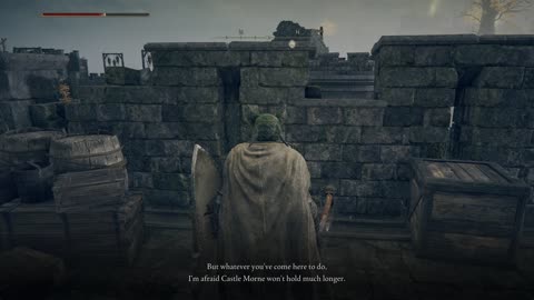 Elden Ring PC | Edgar (aka Castellan Edgar) full dialogue at Castle Morne in Weeping Peninsula
