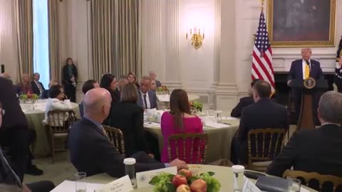 President Trump Delivers Remarks at the Governors Working Session